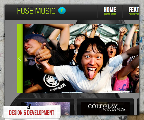 Fuse Music Theme Portfolio
