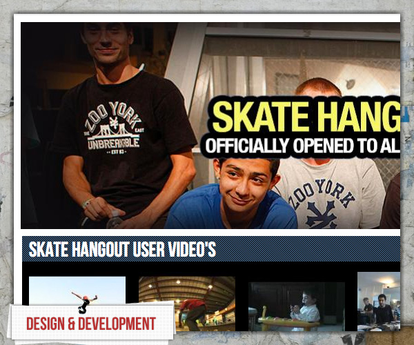 Skate Hangout Portfolio